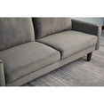 thumbnail image 6 of Tcbosik Sofa for Living Room, Comfy Upholstered Couch, Loveseat for Small Space, Easy Assembly, Gray, 6 of 7