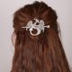 thumbnail image 2 of Pinza para el pelo plateada, Pinza para el pelo creativa Pinza para el pelo minimalista Pinza para el pelo de mujer estilo: estilo4;, 2 of 6