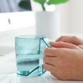 thumbnail image 3 of Mouthwash Cup with Toothbrush Holder - Inverted Drain Design for Hygienic Storage, 3 of 6