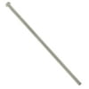 Westbrass D119-07 3/8" x 12" Brass Bullnose Faucet Riser Supply Line, Satin Nickel