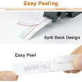 thumbnail image 2 of Black on White TZC Tape Compatible with Brother P-Touch Label Printers, 2 of 4