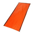 thumbnail image 1 of Methold Saco de dormir al aire libre Aislamiento térmico reflectante Manta de primeros auxilios Mantener caliente Kit de supervivencia Cables de audio/vídeo Bolsa de dormir, 1 of 6