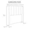 thumbnail image 5 of Cabecera Individual Foss Café Oscuro, 5 of 5