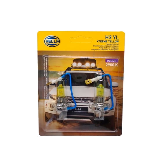 Foco H3 12V 2800K Yellow Hella