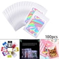 thumbnail image 2 of 100 bolsas de aluminio resellables para olores, impermeables, a prueba de olores, Mylar blanco, 2 of 9