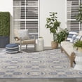 thumbnail image 6 of Nourison Aloha Indoor/Outdoor Blue/Grey 9' x 12' Area Rug (9x12), 6 of 10