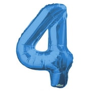 Royal Blue #4 Mylar Balloon