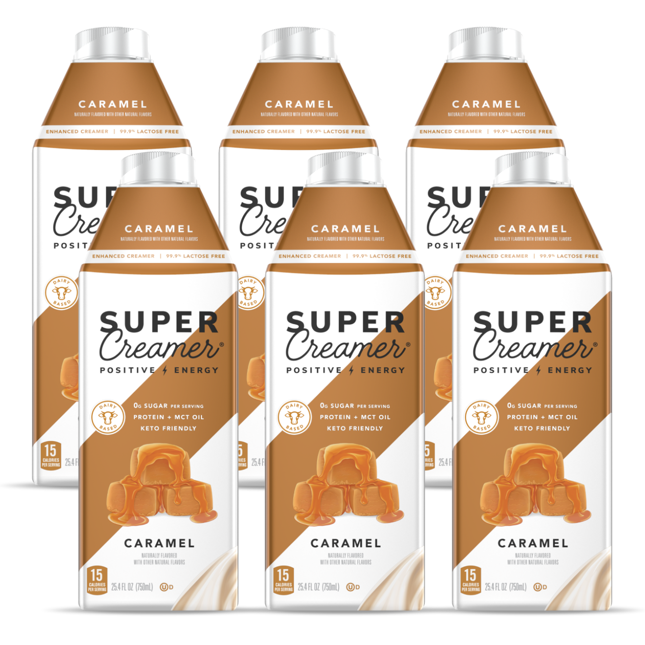 Kitu Super Creamer (25.4 fl oz) Flavor Caramel, Size 6Pack