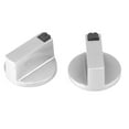 2Pcs 6mm Zinc Alloy Home Kitchen Gas Stove Knobs Cooker Oven Cooktop