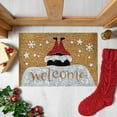 thumbnail image 2 of MOPOOR Merry Christmas Doormat Tree Santa Snowflake Decorate Doormat Welcome Mat Gift for Welcome Decorative Doormat, Seasonal Winter Xmas Low-Profile Rug Switch Mat for Outdoor, 2 of 4