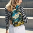 thumbnail image 5 of Fotbe Valley River Dinosaur Mochila de Lona con Estampado, Mochila Duradera, Mochila Versátil de Alta Calidad, Mochila Compacta Vintage-Small, 5 of 5