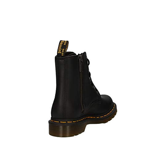Dr. Martens Women s 1460 Pascal FRNT Zip Mid Calf Boot Black 6 M UK 8 US Walmart