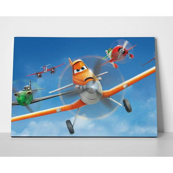 Planes Movie Poster or Wrapped Canvas