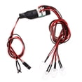 thumbnail image 2 of segolike RC LED Light 4pcs Flash Lamp 3.7V 5mm Strobe Lights for RC Model Car, 2 of 8