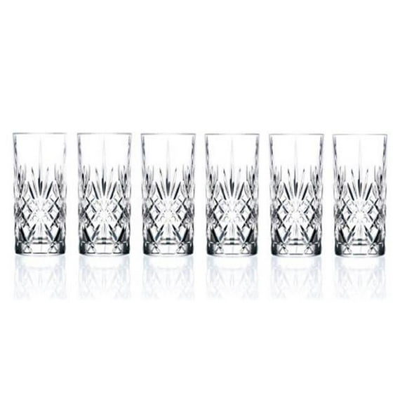RCR Crystal Highball Glass set of 6