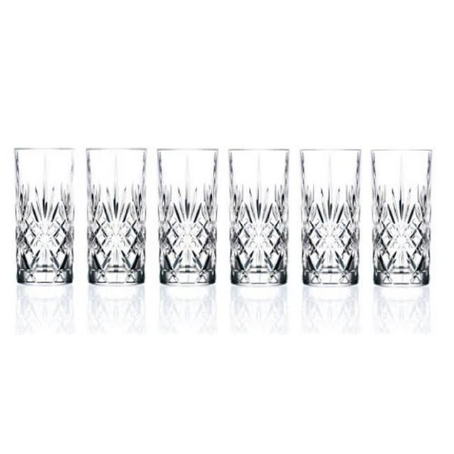 RCR Crystal Highball Glass set of 6
