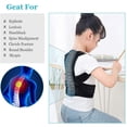 thumbnail image 5 of Corrector de postura profesional Lexniush para niños y adolescentes. Soporte eficaz para la espalda superior, ideal para adolescentes, niños y niñas. Mejora la postura, previene la joroba y alivia el, 5 of 5