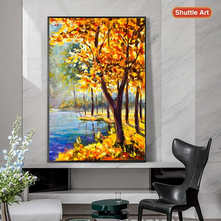 Shuttle Art Acrylic Paint Set, 18 Colors, 120ml, Non-Toxic, for