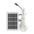 thumbnail image 2 of DC5-6V 7W 20 LED Bombilla de energía solar 3 niveles Brillo ajustable Regulable / Flash / SOS, 2 of 8