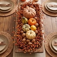 thumbnail image 6 of COM1950s Artificial Berry Stems, Faux Fall Vase Filler Decor with Bendable Branches for Thanksgiving Centerpiece, Wreath, Mantel, Farmhouse Home, 6 of 6