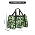 thumbnail image 3 of Fotbe Avocado Heart Bolsa de Viaje con Estampado, Bolsa de Fin de Semana para Mujer con Compartimento para Zapatos, Bolsa de Gimnasio con Bolsillo Húmedo, 3 of 7