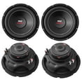 thumbnail image 1 of Pyle 12" 6400W 4-Ohm DVC Car Stereo Power Audio Subwoofer Set, 4pk | PLPW12D, 1 of 4