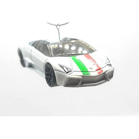 Christmas Ornament for Lamborghini Reventon Roadster White