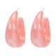 thumbnail image 5 of Guardurnaity Pendientes de acrílico en forma de C, colgante de aro de estilo Retro, joyería exagerada geométrica, pendiente de decoración para Type2 NO2, 5 of 6