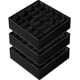 thumbnail image 1 of Paquete de 6 separadores organizadores de cajones para ropa de bebé, organizadores de clóset y almacenamiento para recámara, artículos esenciales para recámara, hogar, departamento (negro), 1 of 7