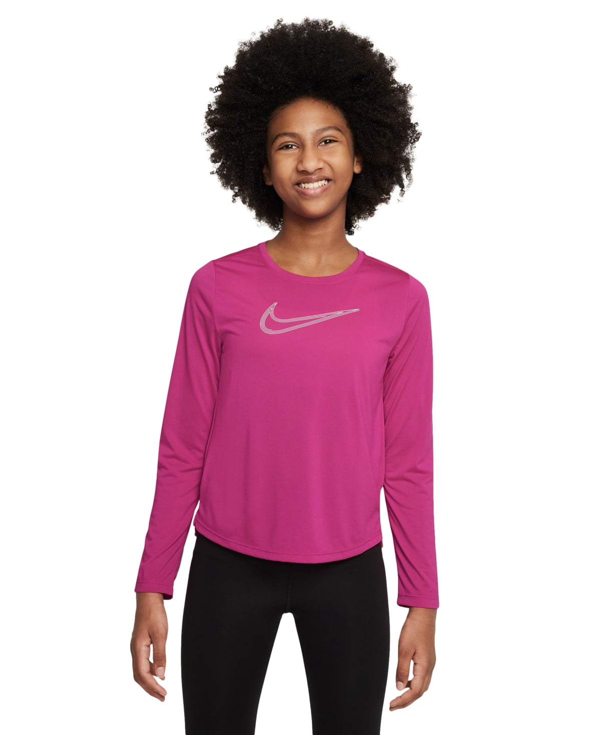 nike women's long sleeve training top