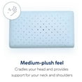 thumbnail image 6 of Modern Sleep Cool Sleep Ventilated Gel Memory Foam Gusseted Pillow, King Size, 6 of 12