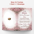 thumbnail image 2 of Mothers Day Card for Wife, Mothers Day Gifts for Wife from Husband, Mother's Cards Gift Ideas, 2 of 5