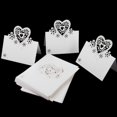 thumbnail image 4 of Compre captura de pantalla al realizar el pedido comente 50 piezas por paquete Tarjeta de mesa de comedor en forma de corazón tarjeta de mesa hueca de amor tarjeta de boda ANGGREK Otros, 4 of 6