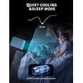 thumbnail image 3 of 12000 BTU Portable Air Conditioner, 3-in-1 Portable AC for Small Room 190-250 Sq.Ft, Drainage-Free, Dehumidifier, Fan, Remote, Timer, Window Kit – Ideal Portable Air Conditioners Solution, 3 of 7