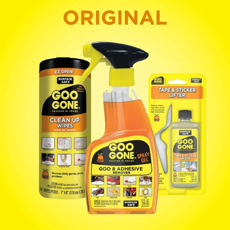 Goo Gone Tough Task Clean-Up Wipes, Citrus, 24 Wipes WMN2000EA
