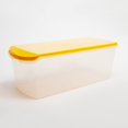 thumbnail image 5 of Polypropylene Big Bread Box With Butter Dish Container - Yellow, 3800ml+ 300ml | Recyclable Bread Box & Butter Dish Combo - 100% Food Grade, Reusable, Dishwasher Safe, Freezer Safe, 5 of 5