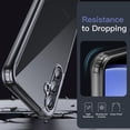 thumbnail image 5 of JETech Case for Samsung Galaxy S23 FE 6.4-Inch, Non-Yellowing Shockproof Bumper Protective Phone Cover, Anti-Scratch Hard PC Back (Black), 5 of 6