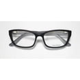 thumbnail image 2 of NEW VERA WANG LUXE JACQUETTE WOMENS/LADIES RECTANGULAR FULL-RIM BLACK FRAME DEMO LENSES 52-16-135 FLEXIBLE HINGES EYEGLASSES/EYEGLASS FRAME, 2 of 9