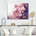 thumbnail image 2 of Designart Pink And Gold Peruvian Lily II Canvas Wall Art, 2 of 5