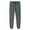 Gray 2, variant on Plus Size Athletic Pants for Men Casual Summer Workout Outdoor Gym Active Pants Elastic Waist Pants with Pockets