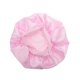 thumbnail image 1 of Ofertas Únicas 1 Pc Gorro de Ducha de Alta Elasticidad para Baño de Tela de Satén Rosa, 1 of 5