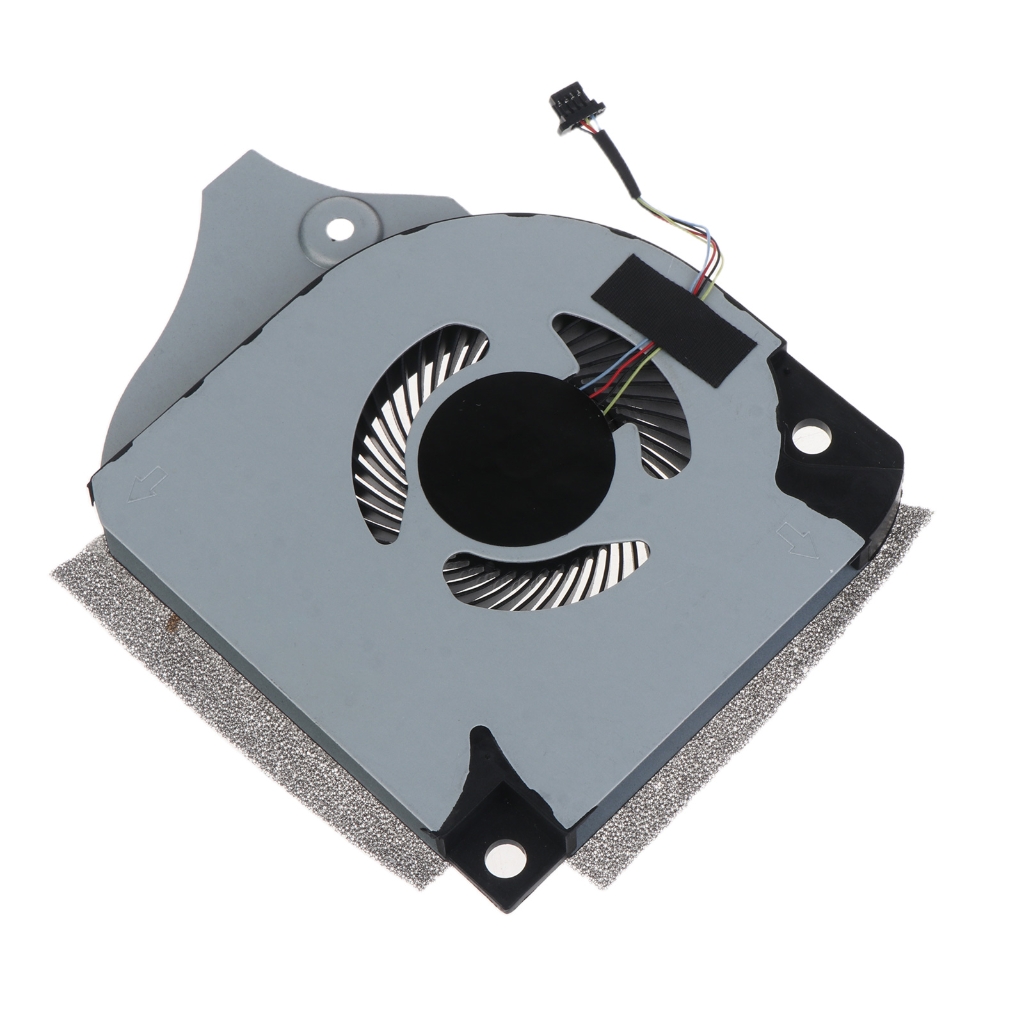 Drrntien Laptop GPU Radiator for DC 5V 4 pin 4-wires Cooling Fan Quiet GPU CPU Cooler Laptop Cooler Slim Portable USB Powered