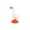 S, variant on Small Resin White Goose Figurine with Beak Hook, Cute Desktop Key Holder, Indoor Tabletop Decor Ornament, Space Saving Organizer for Home Office & Entryway