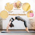 thumbnail image 4 of Gym Fitness Exercise Workout Yoga Pilates Mat Canvas Carrier Bag, 4 of 8