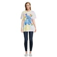 thumbnail image 2 of Disney’s Stitch Women's Tie-Dye Graphic Tee with Short Sleeves, Sizes XS-XXXL, 2 of 5