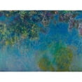 thumbnail image 3 of Monet, Claude 14x12 Black Modern Framed Museum Art Print Titled - Wisteria, 3 of 5