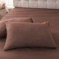 thumbnail image 1 of Funda de almohada cepillada de color sólido Funda de almohada cómoda Funda de almohada Thr, 1 of 7