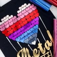 thumbnail image 2 of Siser Metal Heat Transfer Vinyl Blue 11.8" x 24" Roll, 2 of 2
