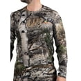 thumbnail image 6 of Men's Long Sleeve Camo Tee Hunting Performance Shirt by Mossy Oak, Sizes S-3XL, 6 of 6