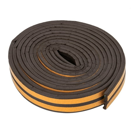 

Mouliraty 5M D/E/P/I Type Foam Weather Draught Excluder Self Adhesive Window Door Seal Str